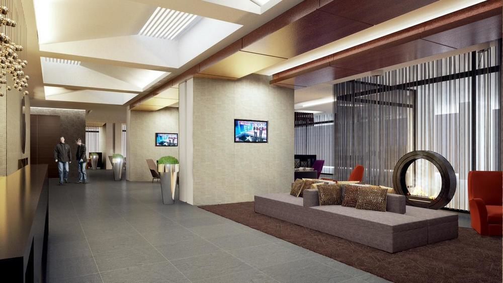 Hotel Movich Buro 26 Bogotá Exteriér fotografie The interior of the lounge